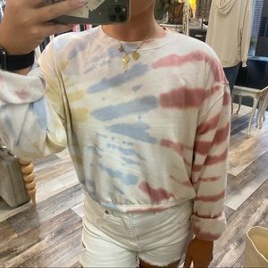 Z Supply tie dye crewneck